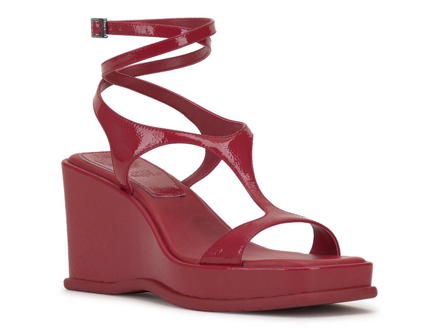 

Сандалии Vince Camuto Fetemee на танкетке, красный