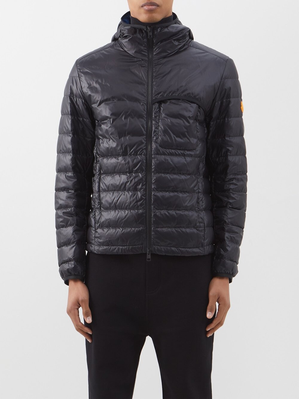 

Стеганая куртка divedro с капюшоном Moncler, черный