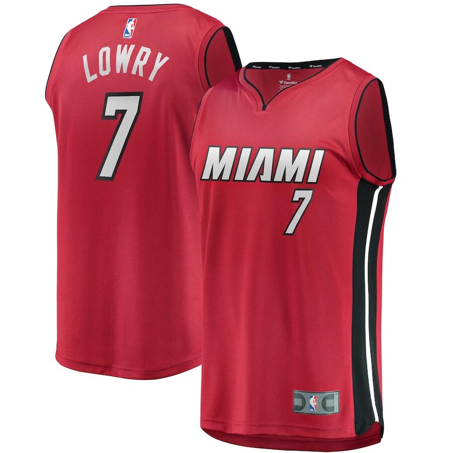 

Джерси Fanatics Branded Miami Heat, красный