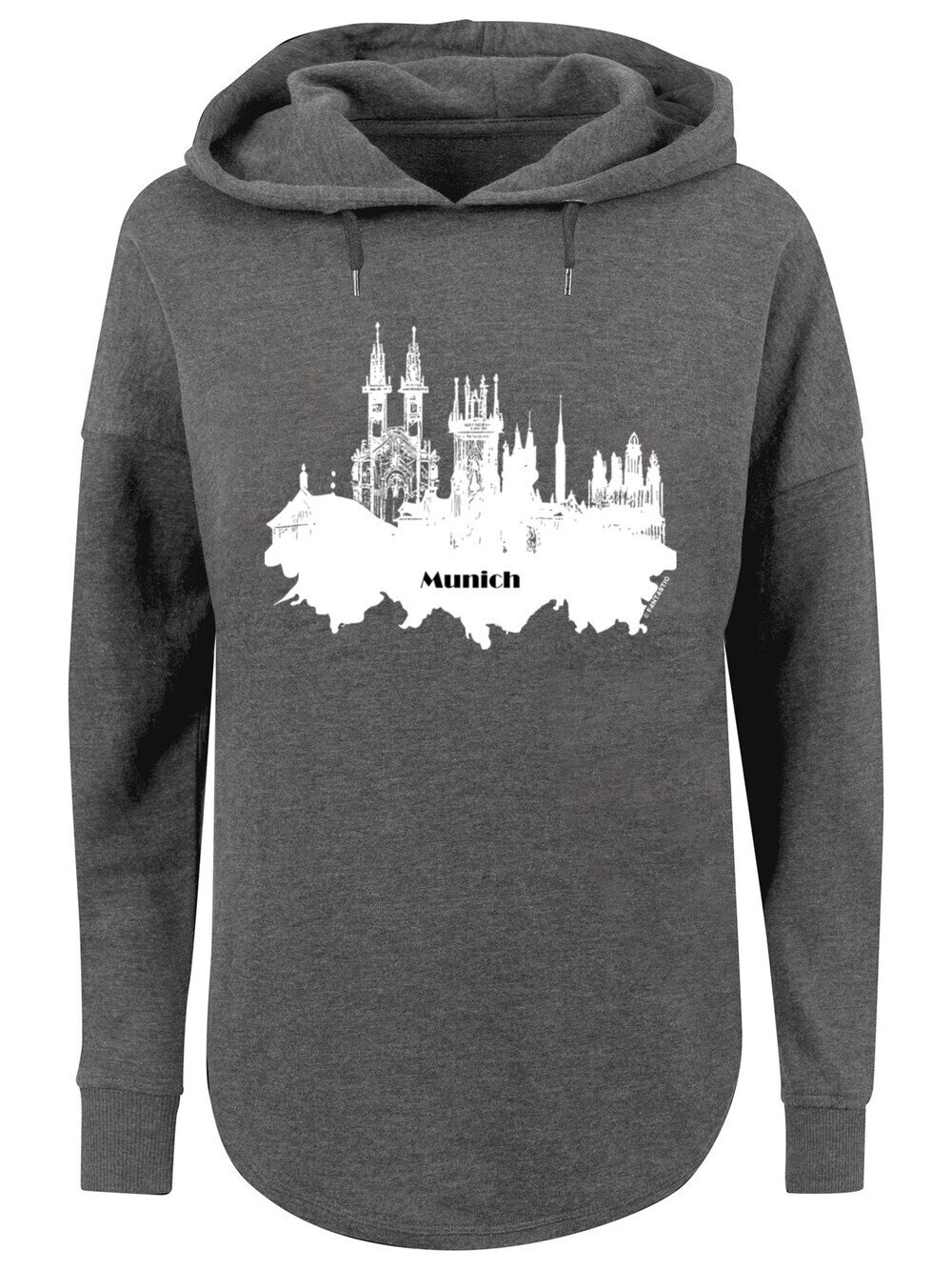 

Толстовка F4Nt4Stic Cities Collection - Munich skyline, темно-серый