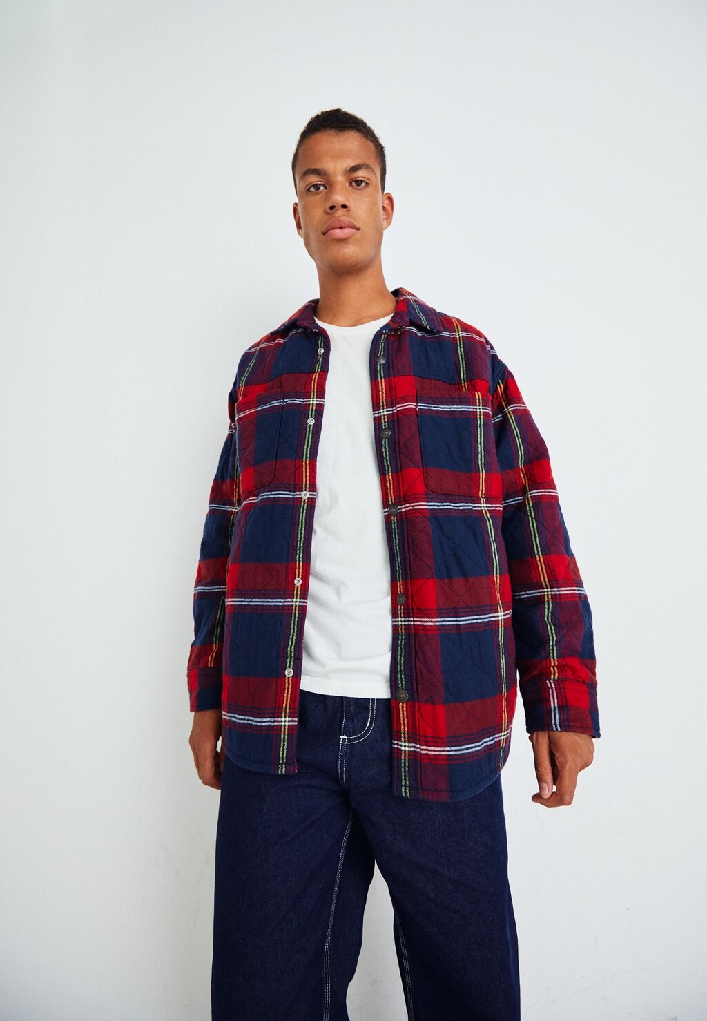 

Куртка Levi's РУБАШКА INGLESIDE, цвет dark blue/red