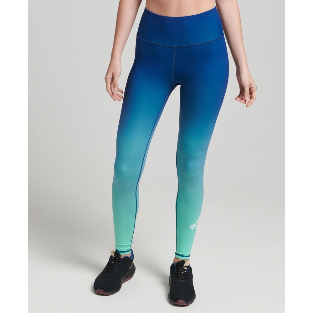 

Леггинсы Superdry Training Essential, синий