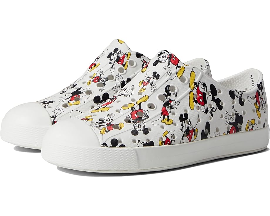 Кроссовки Native Shoes Jefferson Disney Print, цвет Shell White/Shell White/Mickey All Over Print
