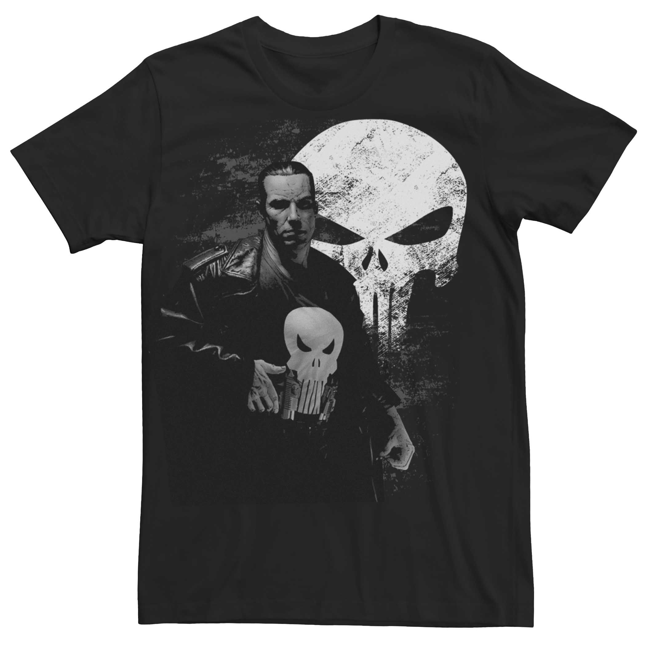 Мужская футболка с портретом Marvel Punisher Night Licensed Character футболка мужская marvel punisher s