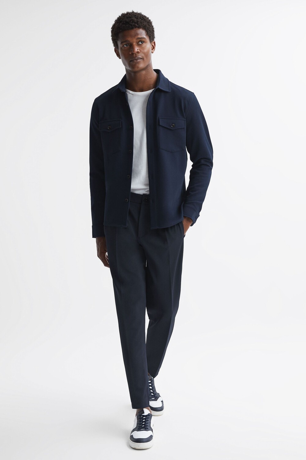 

Зауженные брюки Heron Reiss, синий