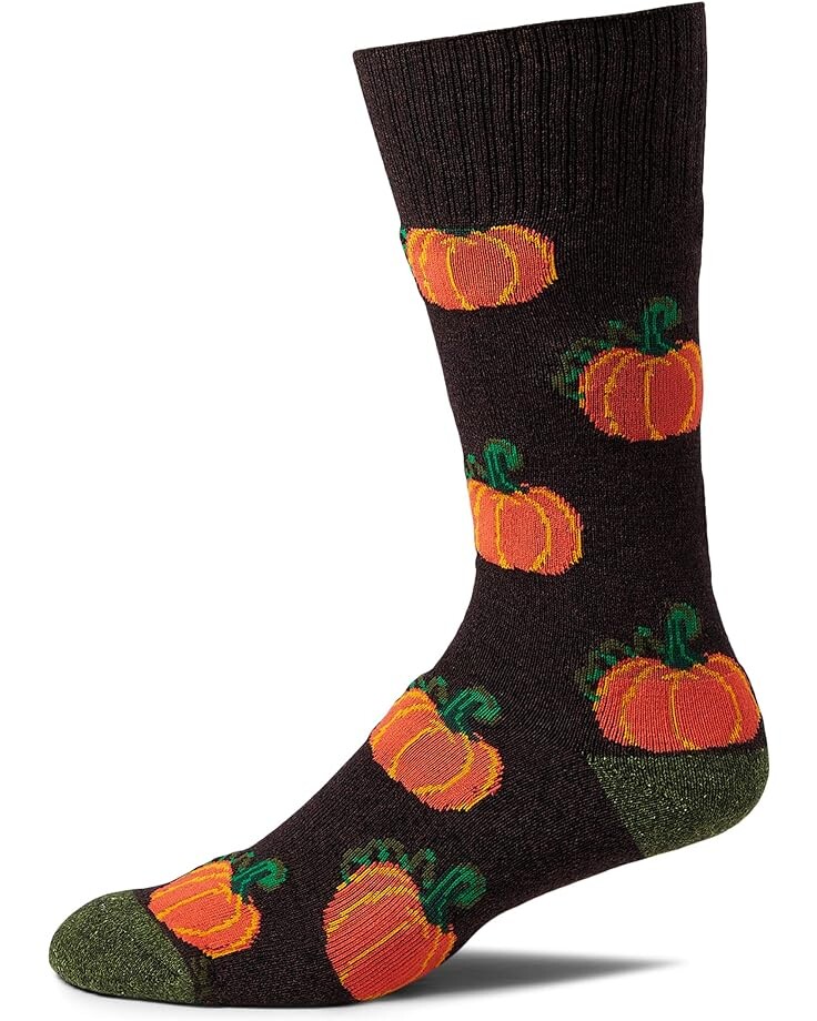 

Носки Socksmith Large Pumpkin Patch, коричневый