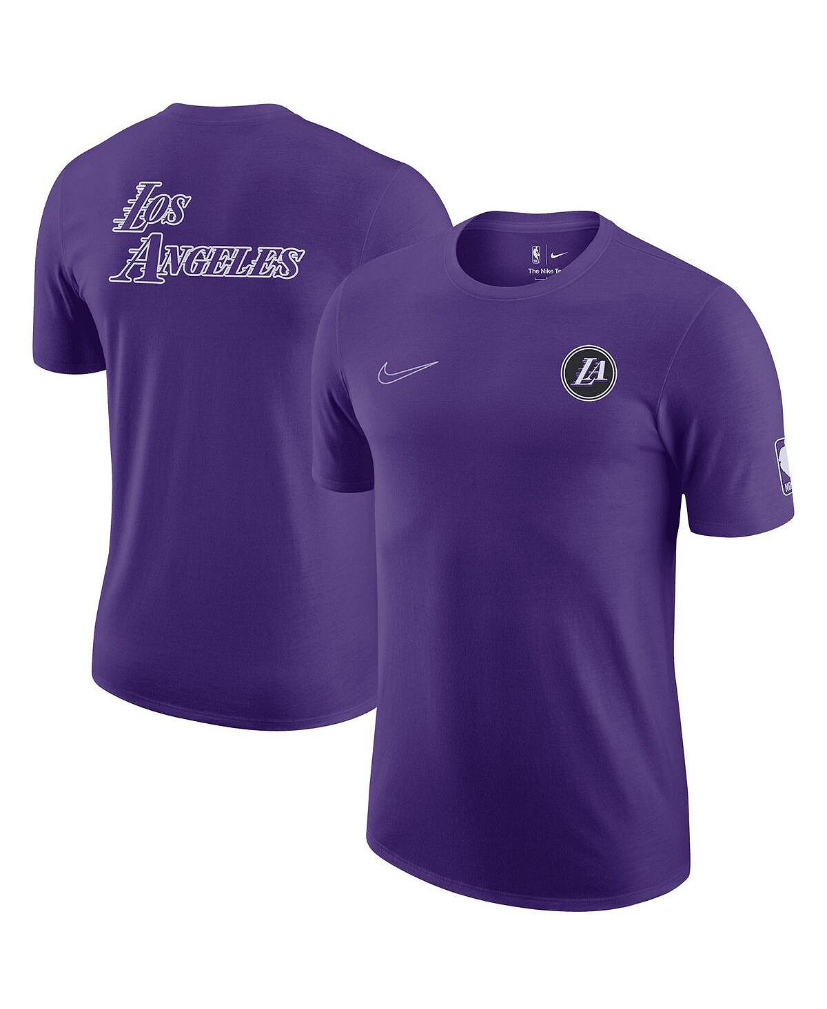 Мужская фиолетовая футболка los angeles lakers 2022/23 city edition courtside max90 backer Nike, фиолетовый