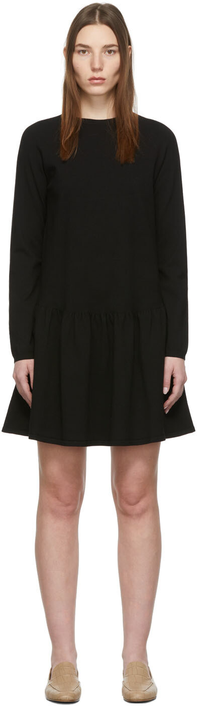 

Черное короткое платье Attila Max Mara