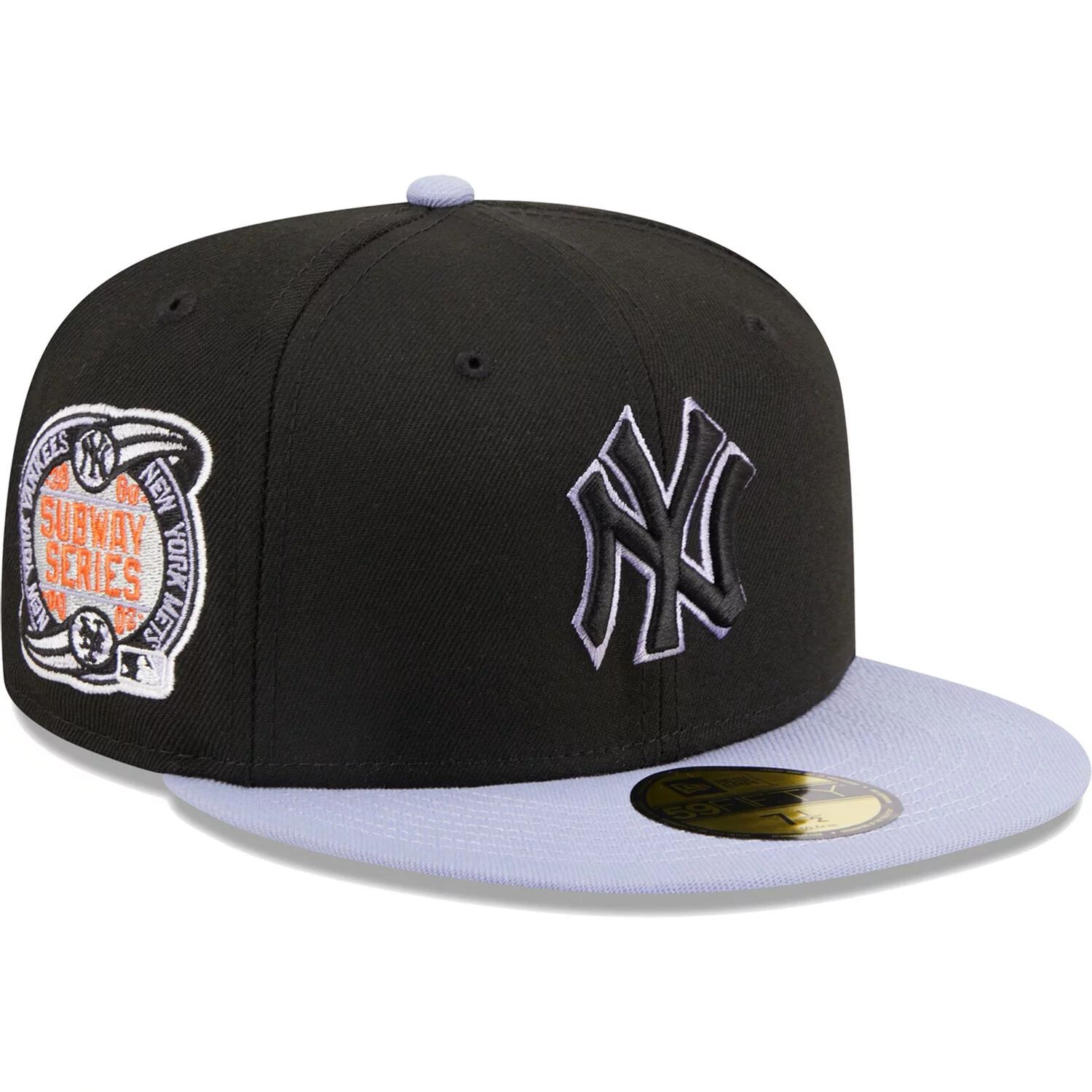 цена Черная мужская облегающая шляпа New Era New York Yankees 59FIFTY