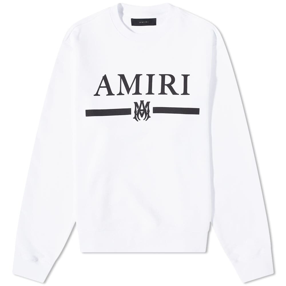 

Толстовка AMIRI MA Bar Crew Sweat, Белый
