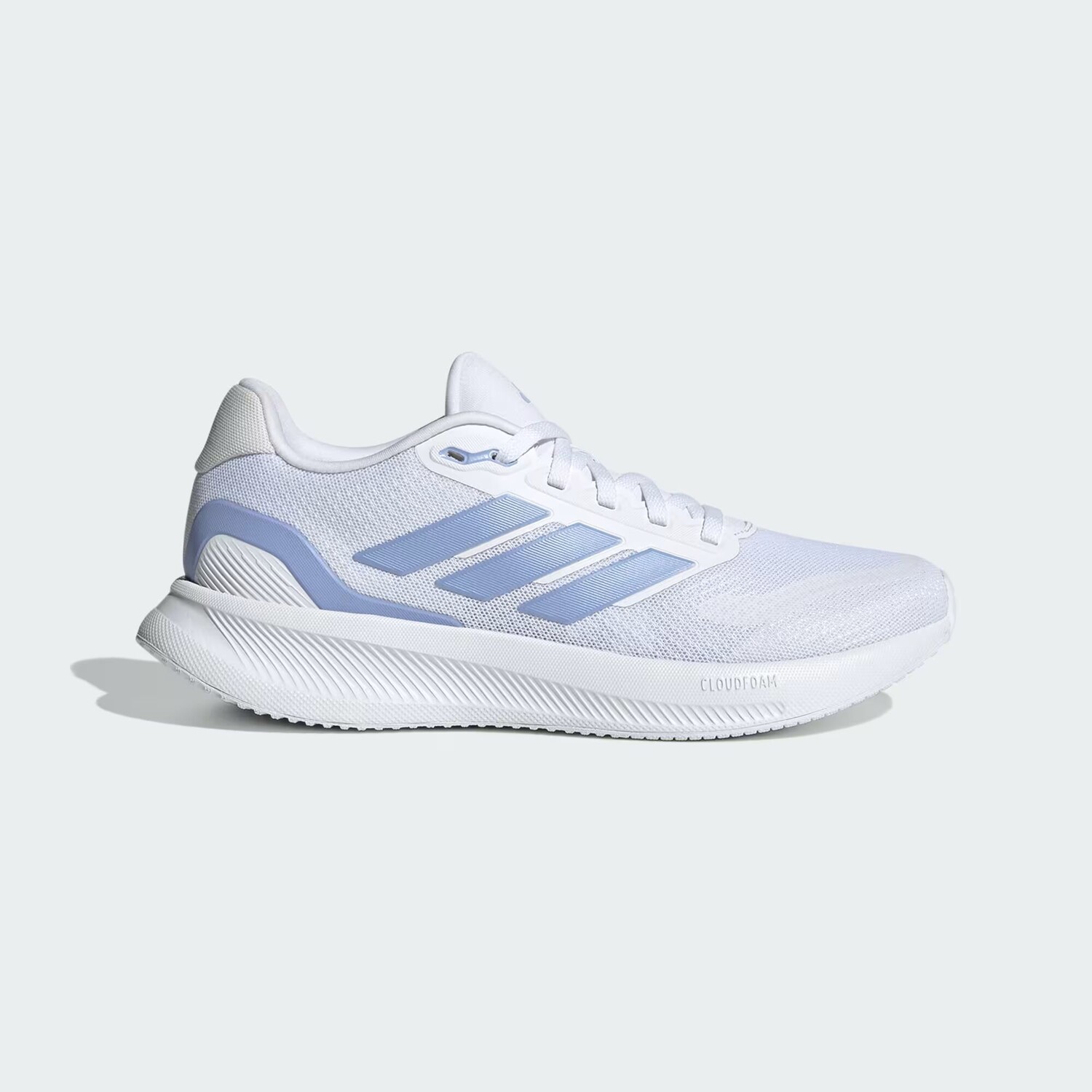 

Кроссовки Runfalcon 5 Adidas, цвет Cloud White/Blue Spark/Core Black