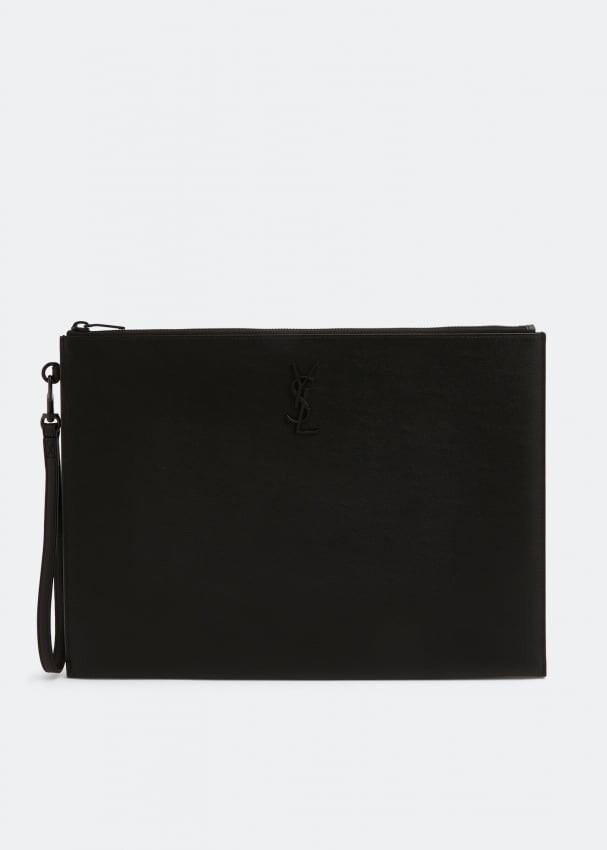 

Сумка SAINT LAURENT Monogram A4 pouch, черный