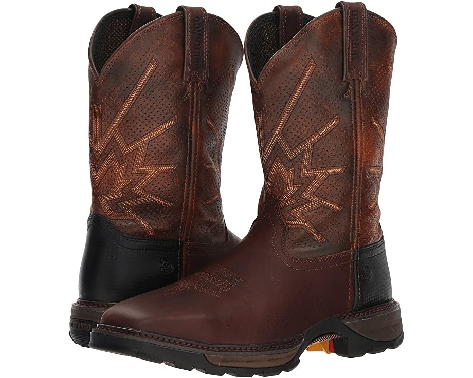 

Ботинки Maverick 11" Ventilated Steel Toe Durango, табак