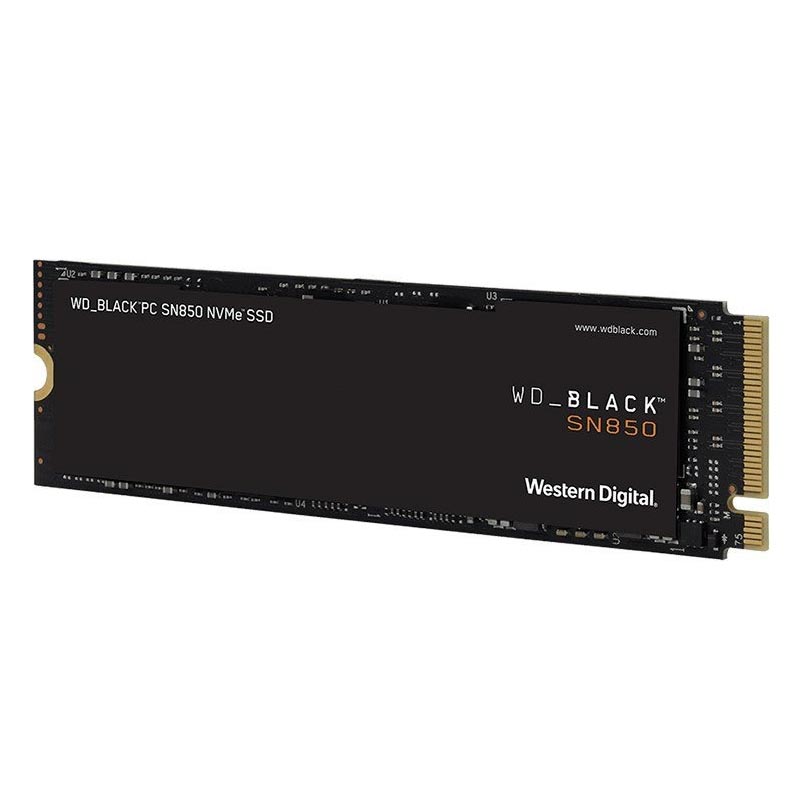 SSD M.2 накопитель WD Black SN850, 2000 ГБ [WDS200T1X0E] накопитель ssd m 2 2280 western digital wds500g1x0e wd black sn850 500gb pcie gen4 x4 nvme 3d tlc 7000 4100mb s