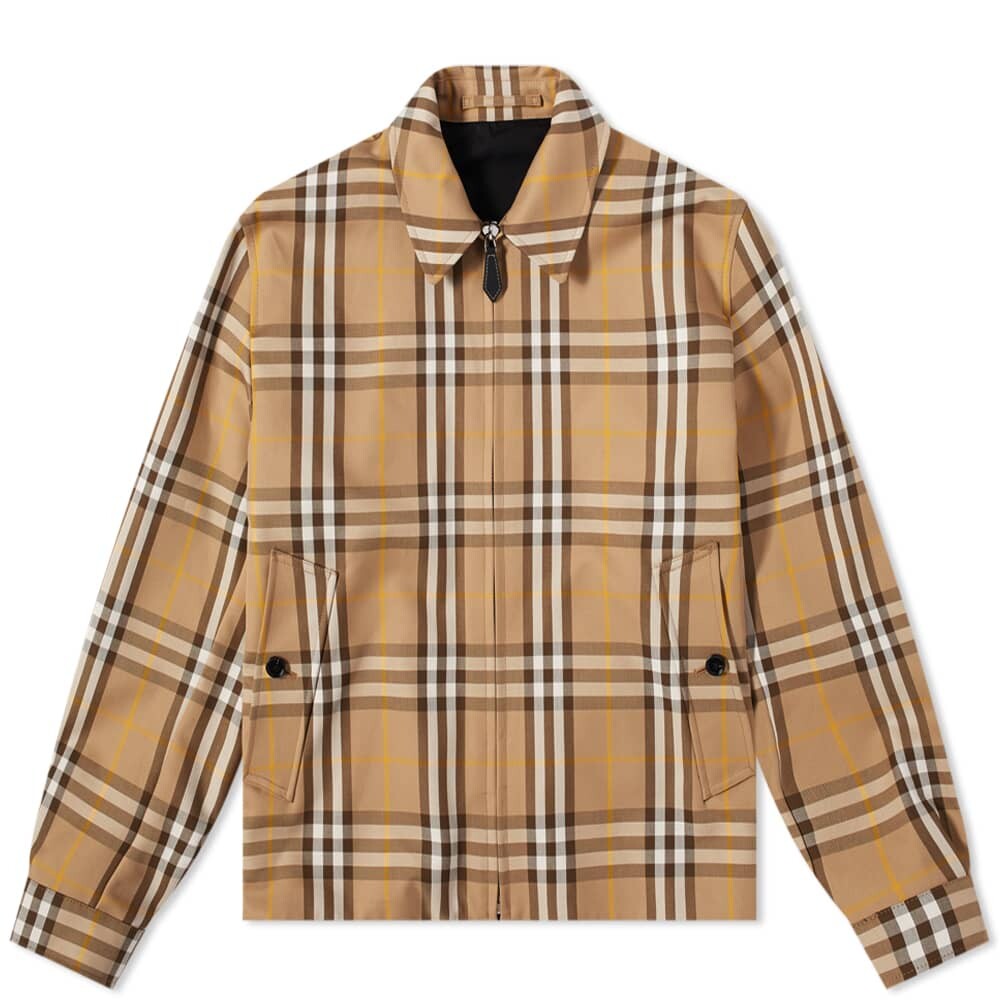 

Куртка Фицрой Харрингтон Burberry, Черный