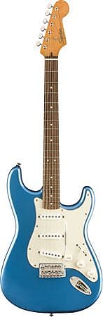 Squier Classic Vibe 60s Stratocaster Laurel Neck Lake Placid Blue 0374010 502 цена и фото