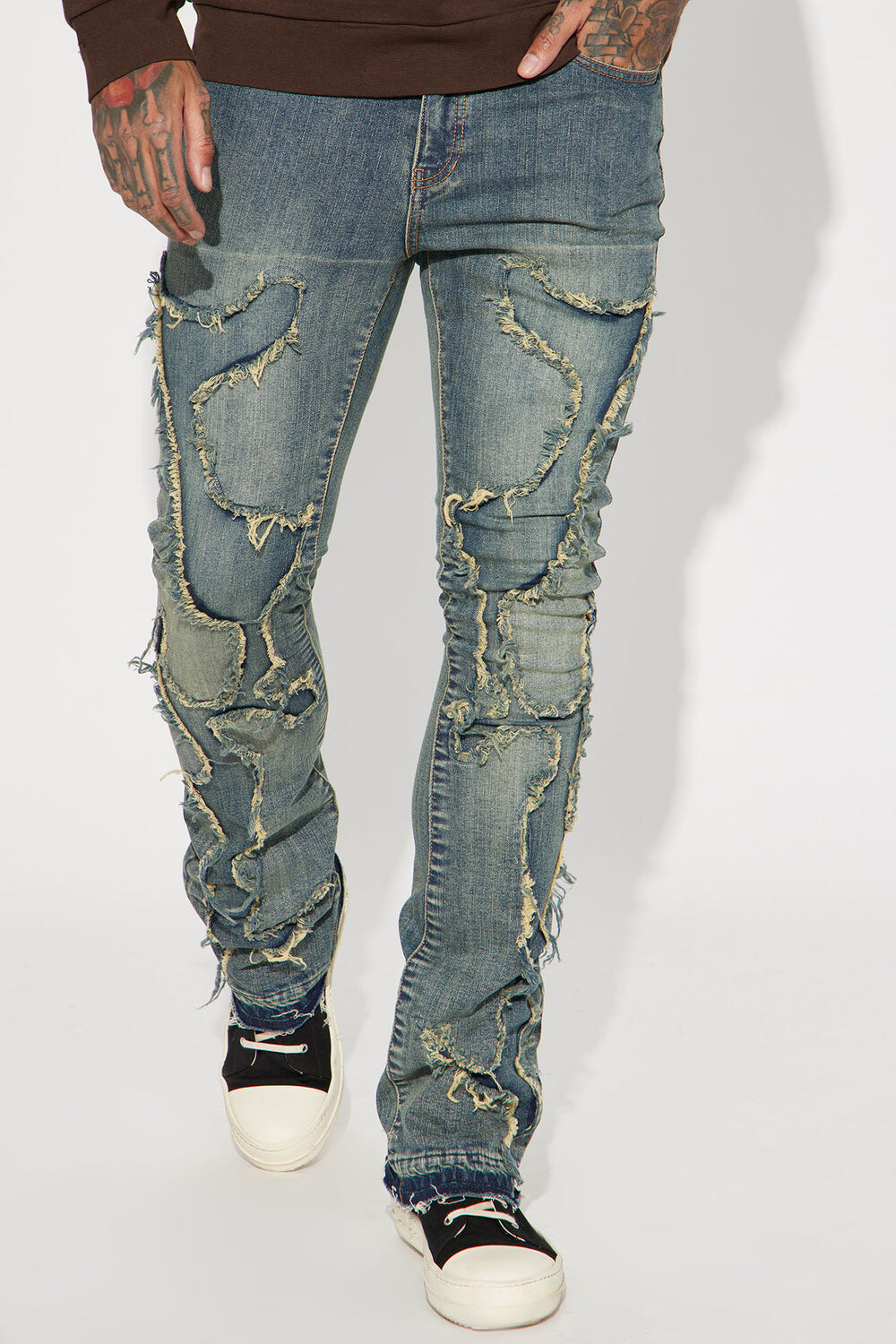 

Джинсы скинни Fashion Nova FNMK443, синий