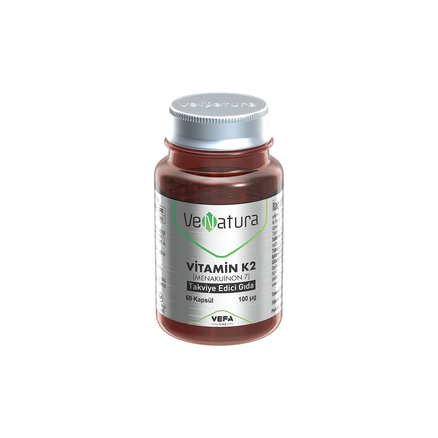 Витамины Venatura К2 Mk-7, 60 капсул витамины venatura к2 mk 7 60 капсул