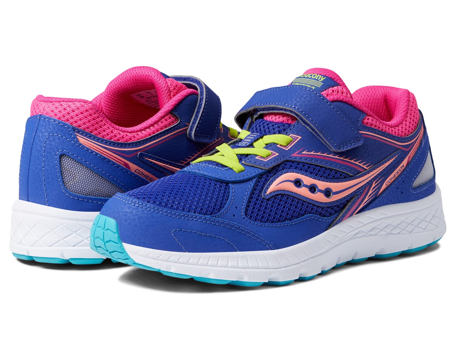 Кроссовки Saucony Kids, Cohesion 14 A/C кроссовки saucony cohesion 14 a c цвет blue multi