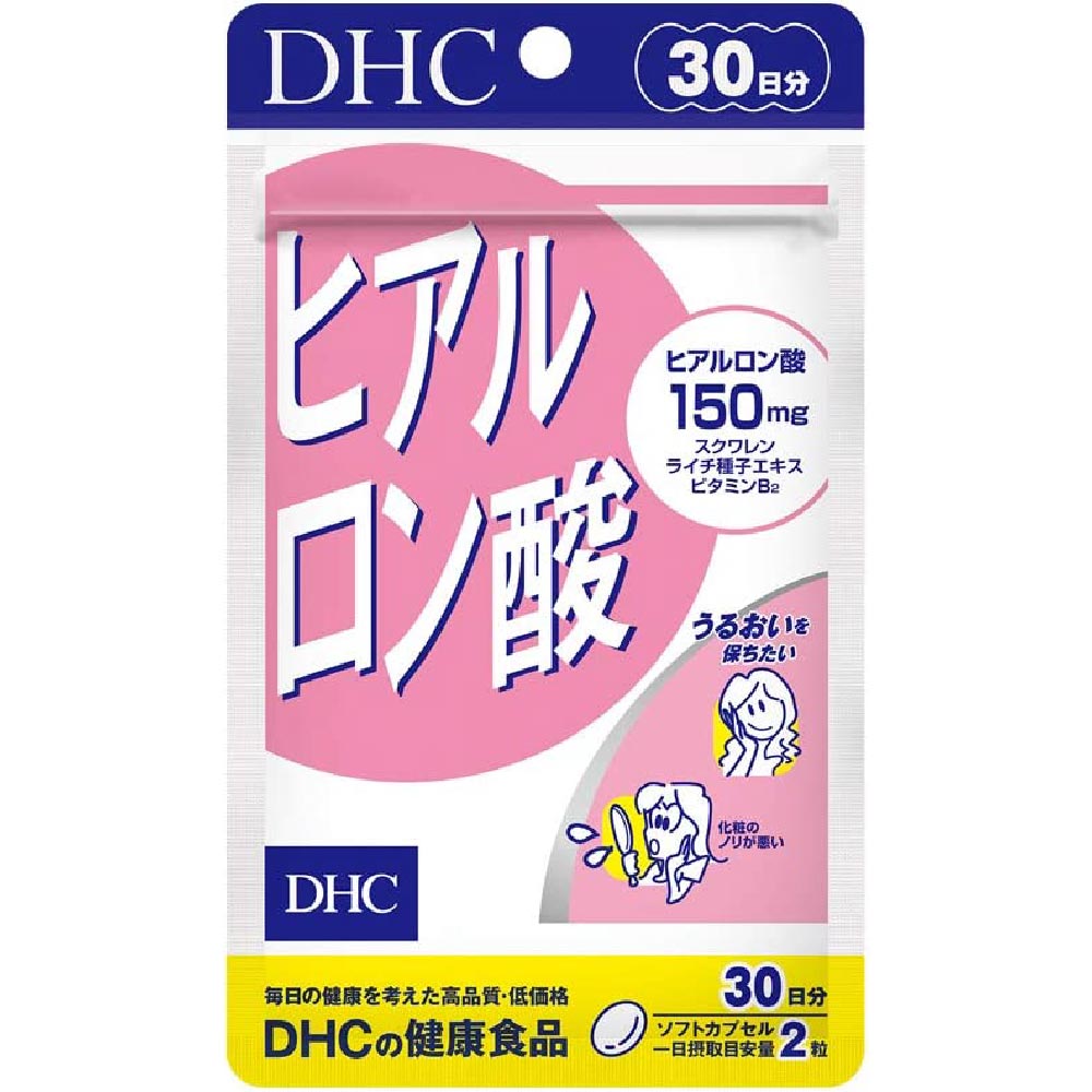 Сквален и гиалуроновая кислота DHC Hyaluronic Acid, 60 капсул гиалуроновая кислота pinkpower hyaluronic 60 капсул