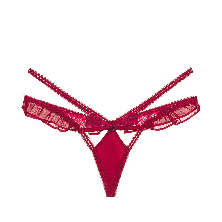 

Трусы For Love & Lemons Clara Thong, красный