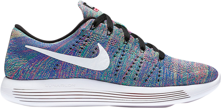 Кроссовки Nike Wmns LunarEpic Flyknit Low 'Multicolor', многоцветный