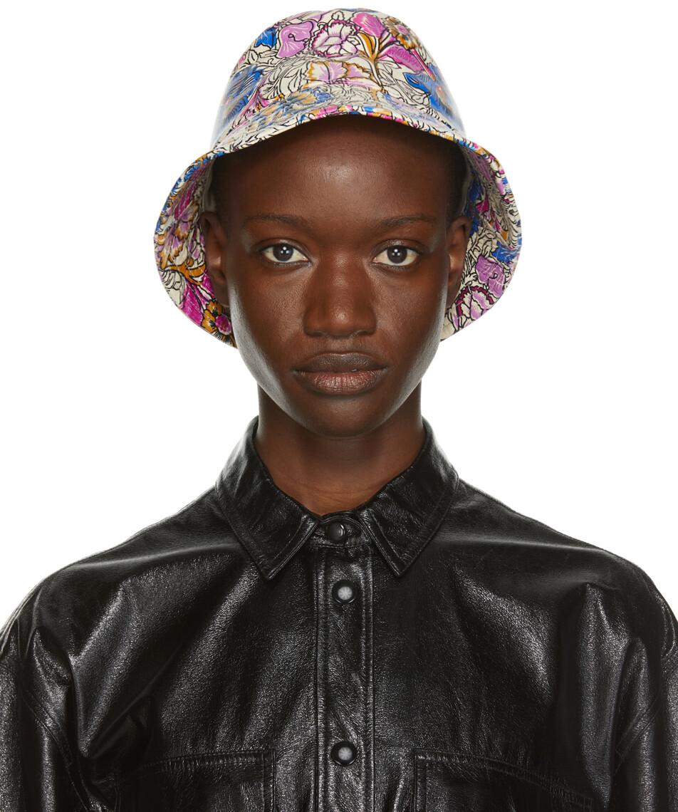 

Разноцветная пляжная шляпа Haley Isabel Marant