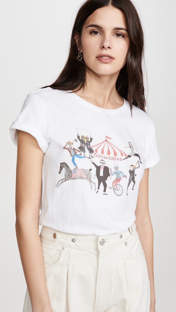 

Футболка Unfortunate Portrait Fashion Circus, белый