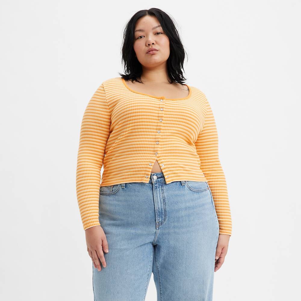 

Топ Levi's, оранжевый