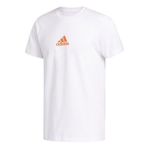 

Футболка Adidas LIL STRIPE TEAM Basketball Sports Short-sleeve Tee Men White, Белый