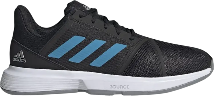 

Лимитированные кроссовки Adidas CourtJam Bounce 'Black Sonic Aqua', черный