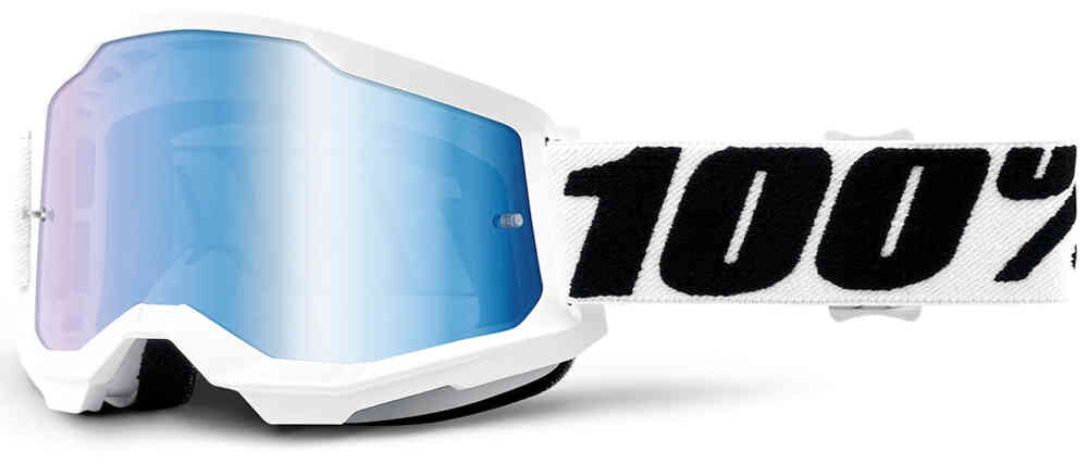 

Очки 100% Strata 2 для мотокросса, белый/черный