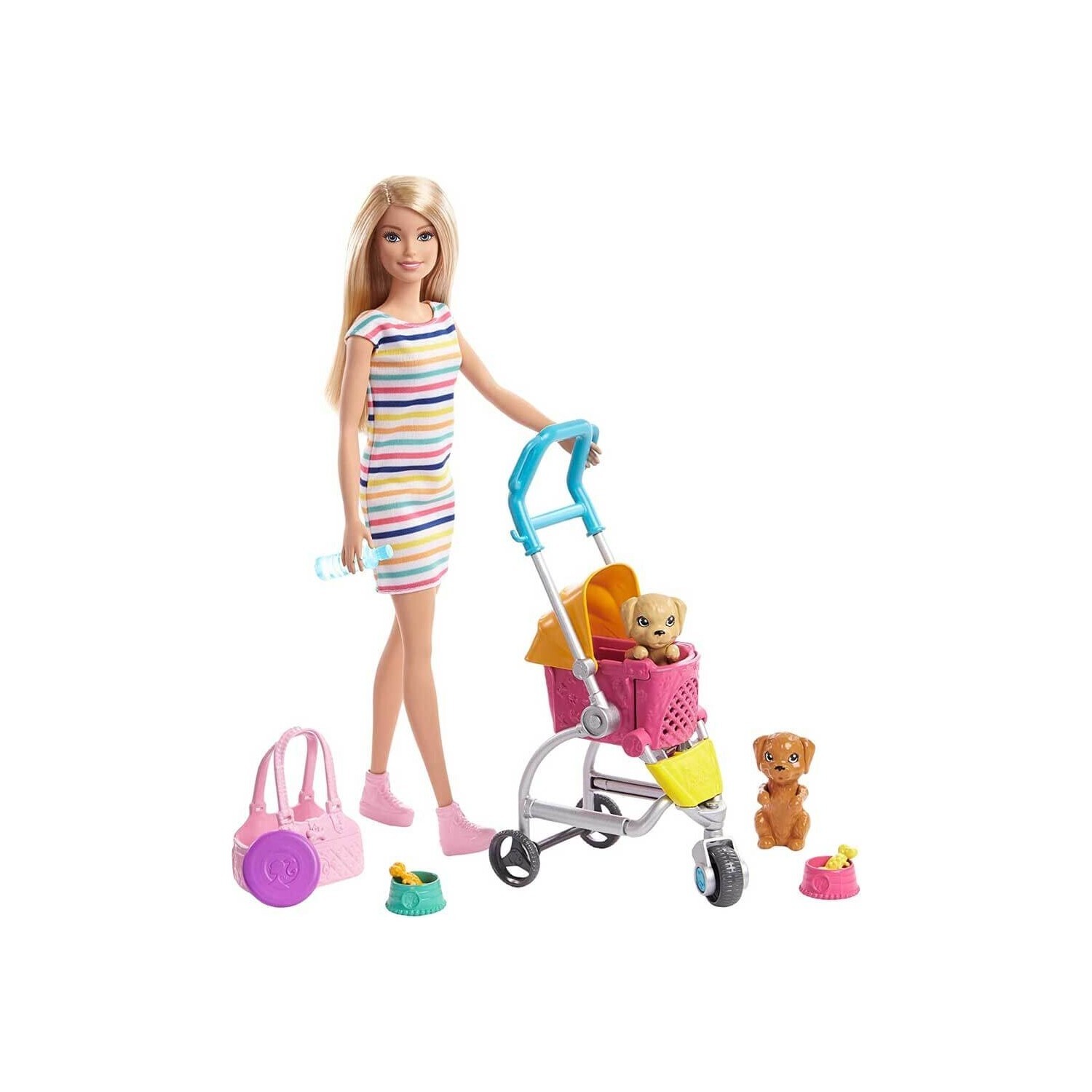 

Игровой набор Barbie на прогулке с собаками GHV92