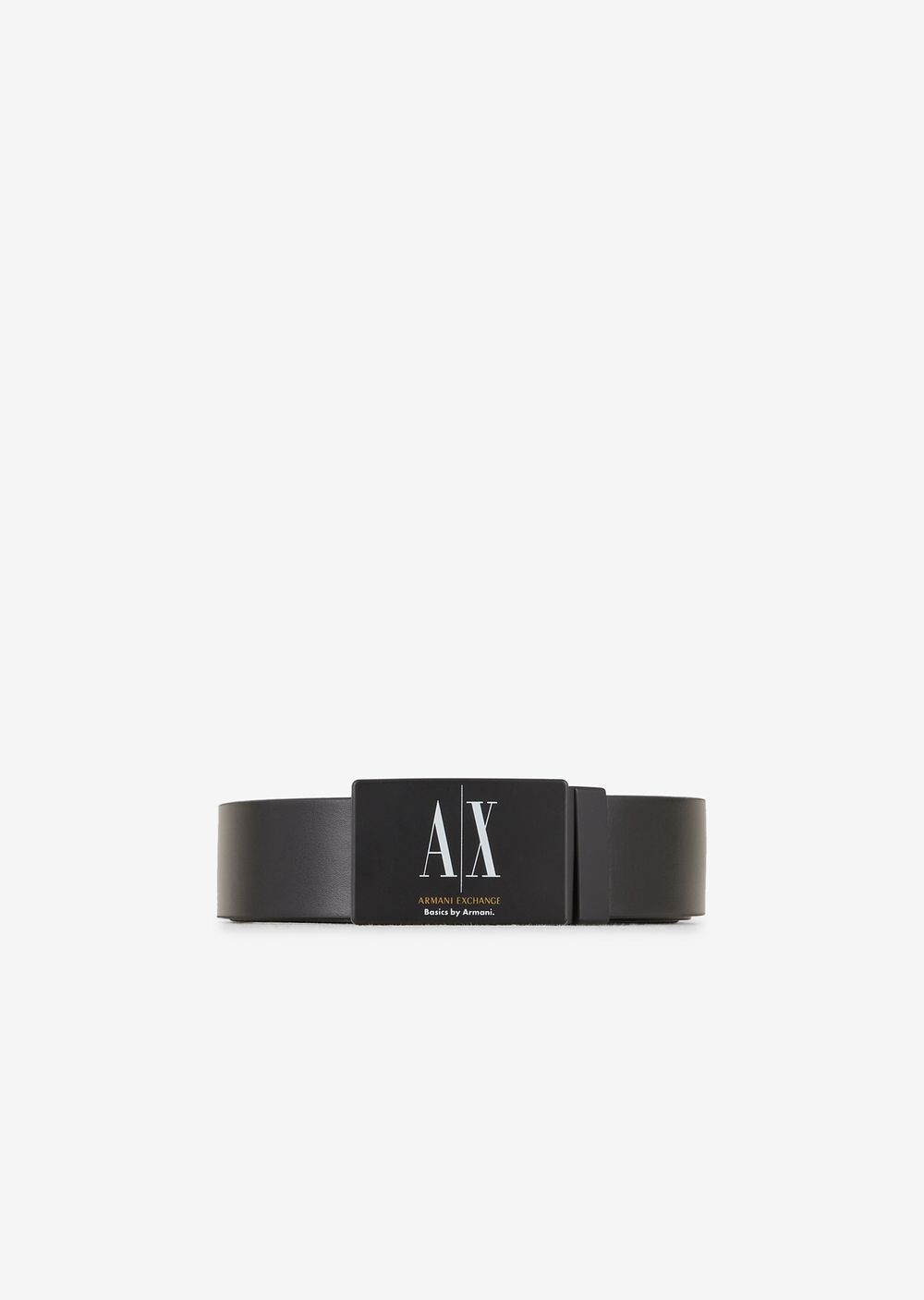 

Ремень с эффектом чеканки Armani Exchange, черный