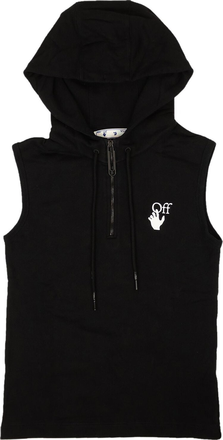 

Худи Off-White Marker Tank Hoodie 'Black', черный