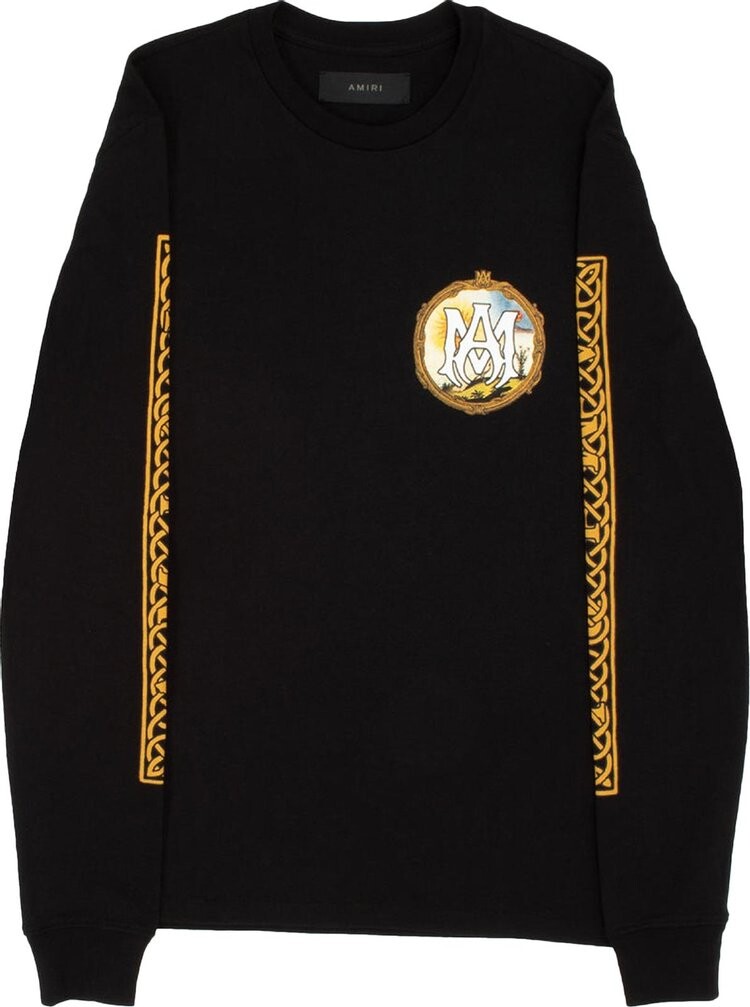 

Лонгслив Amiri Alchemy Frame Long-Sleeve Tee 'Black', черный