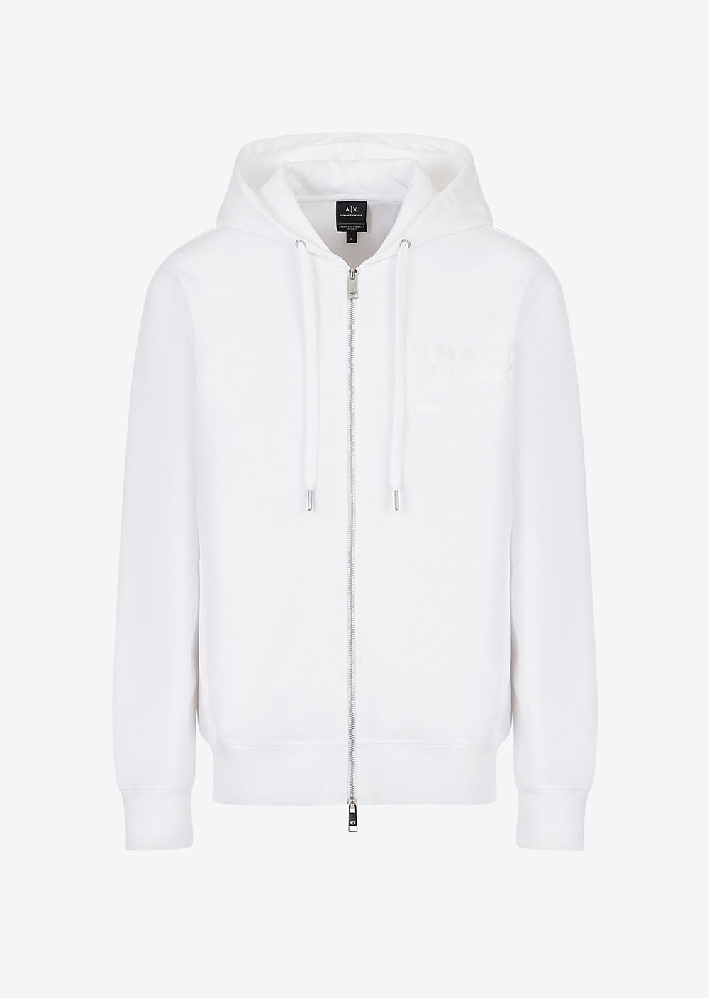 

Толстовка на молнии Armani Exchange, белый