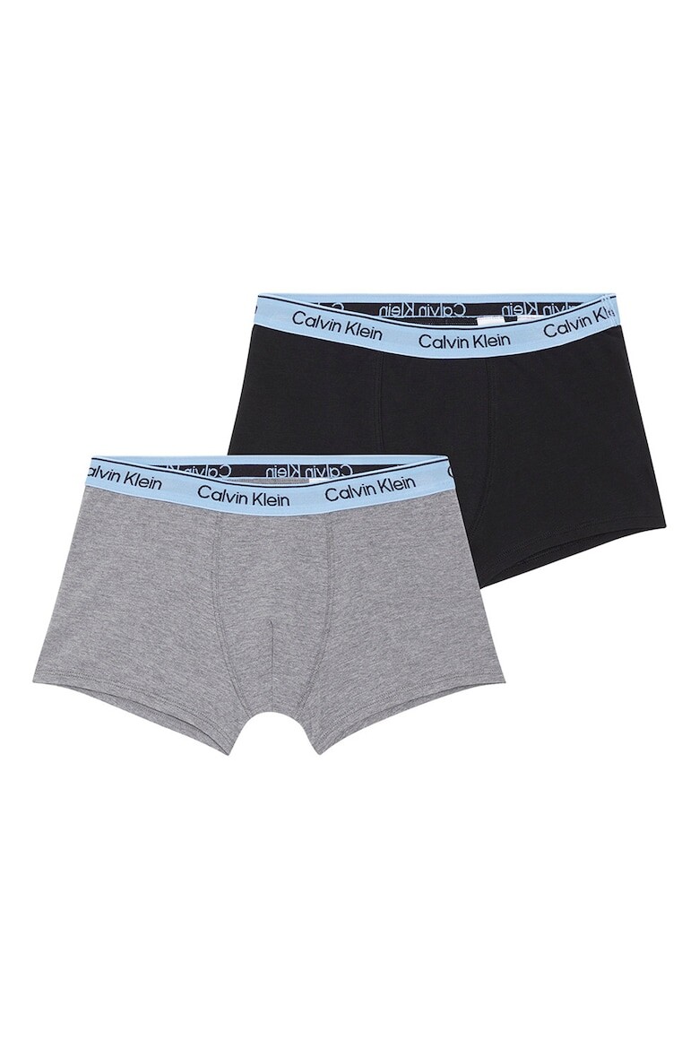 

Боксеры с логотипом, 2 пары Calvin Klein, черный