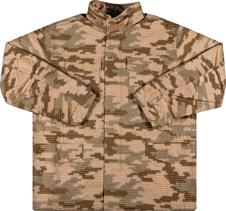 

Куртка Supreme Logo Camo M-65 Jacket 'Tan', загар, Коричневый, Куртка Supreme Logo Camo M-65 Jacket 'Tan', загар