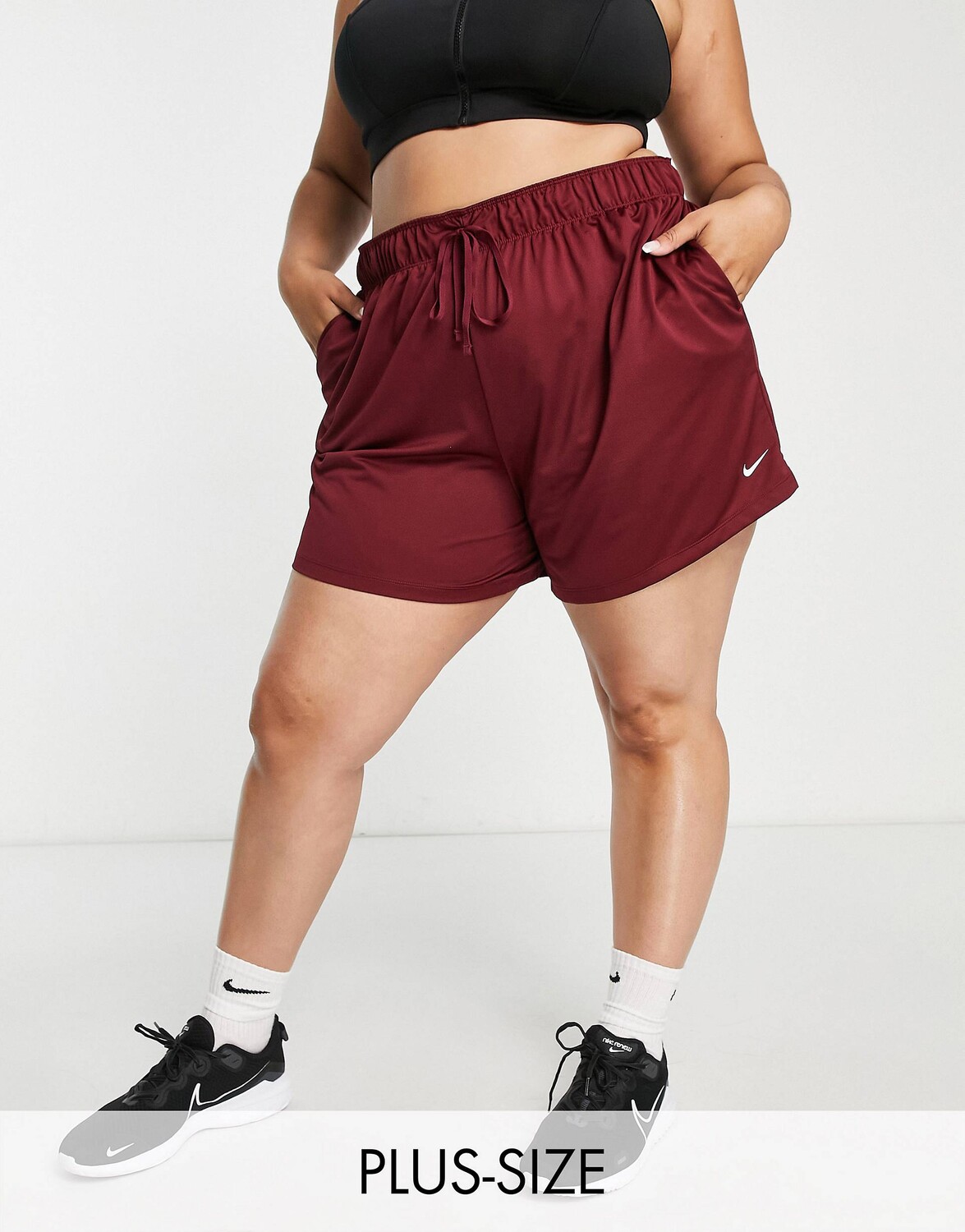

Темно-розовые шорты Nike Training Plus Attack Dri-FIT