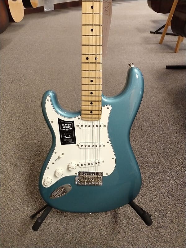 

Новый Fender Player Stratocaster LH Tidepool Maple Fingerboard для левшей Player Stratocaster LH Left-handed Tidepool Maple Fingerboard