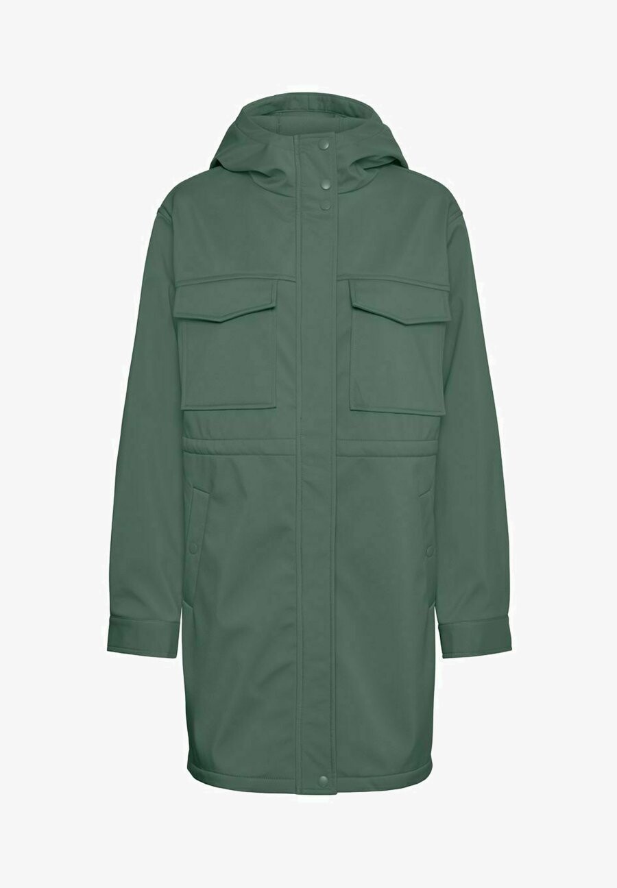 

Пальто Vero Moda, серо-зеленый