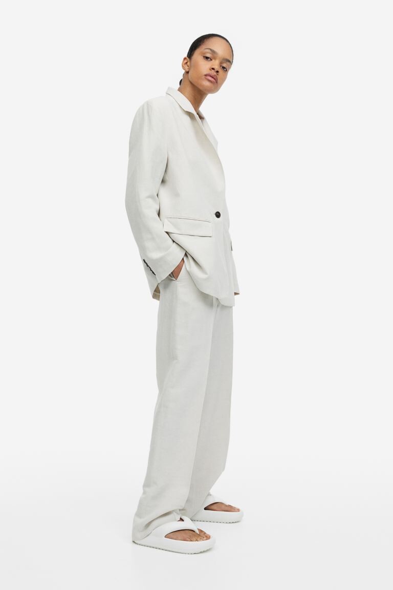 

Шлепки H&M, белый