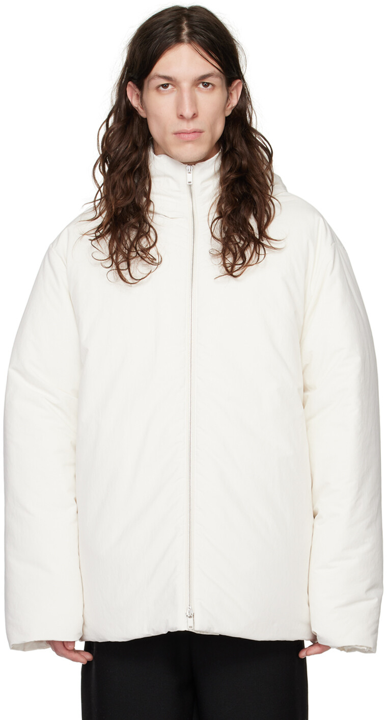 

Oversize-пуховик Off-White Jil Sander, Коричневый