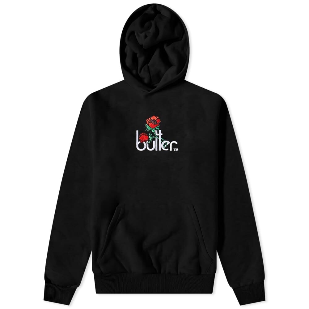 

Толстовка Butter Goods Windflower Embroidered Logo Hoody, Черный