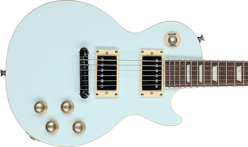 Электрогитара Epiphone Power Player Les Paul Ice Blue Power Player Les Paul Electric Guitar Ice Blue for roland psb 1u power adapter electric guitar amplifier 9v2a ac dc