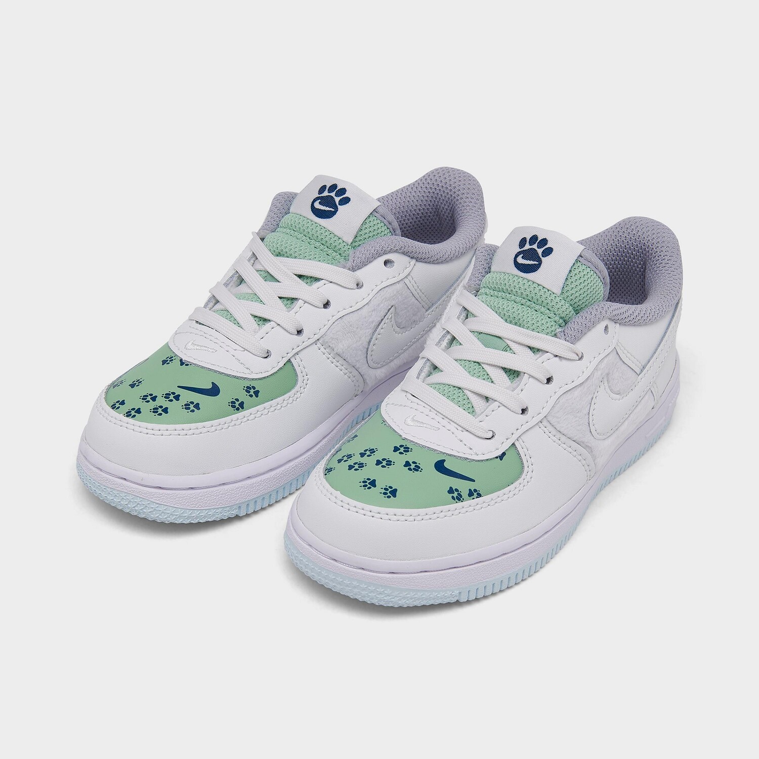 Кроссовки для малышей Nike Force 1 Low SE, бело-зеленый – заказать по ...
