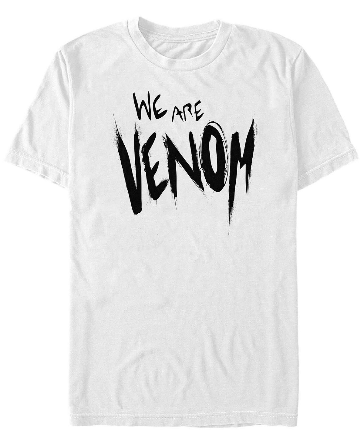 

Мужская футболка с круглым вырезом we are venom slime с короткими рукавами Fifth Sun, белый
