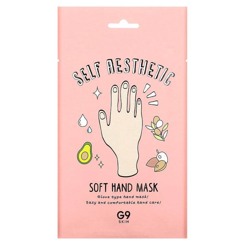 цена Мягкая маска для рук G9skin Self Aesthetic, 5 штук по 10 мл