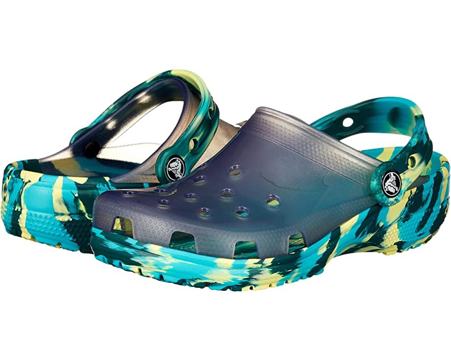 

Сабо Classic Translucent Clog Crocs, черный